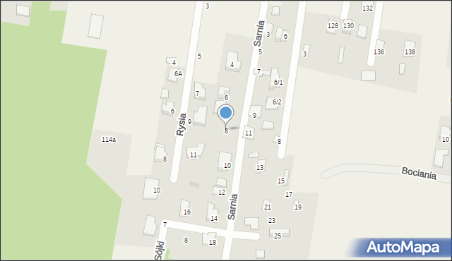 Sobolewo, Sarnia, 8, mapa Sobolewo