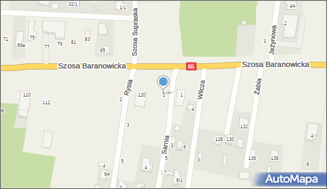 Sobolewo, Sarnia, 2, mapa Sobolewo