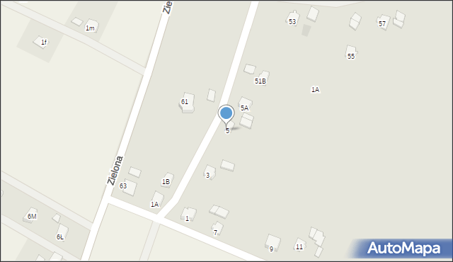 Strzyżów, Sadowa, 5, mapa Strzyżów