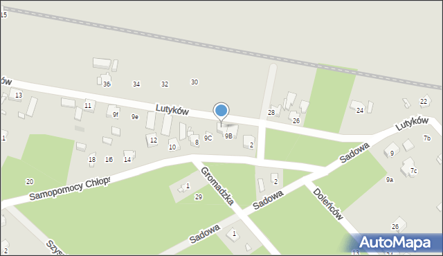 Szczecin, Samopomocy Chłopskiej, 9c, mapa Szczecina