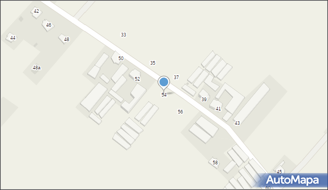 Szpetal Górny, Sadowa, 54, mapa Szpetal Górny