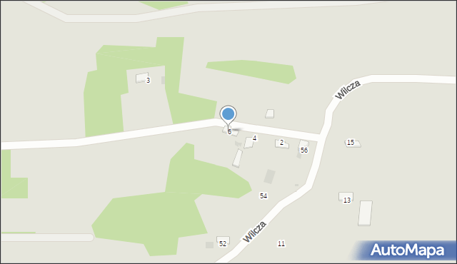 Tarnów, Sarnia, 6, mapa Tarnów