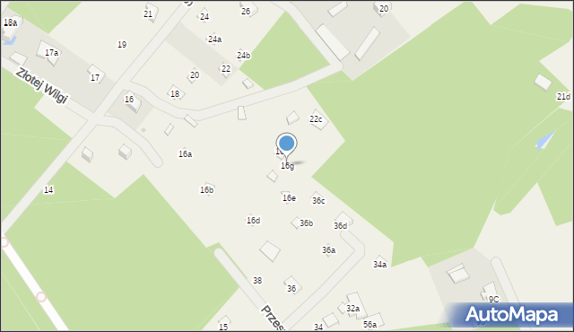 Topolina, Sarmacka, 16g, mapa Topolina