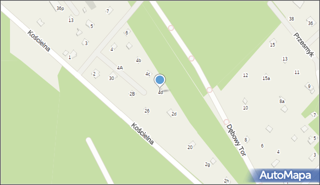 Topolina, Sarmacka, 4d, mapa Topolina