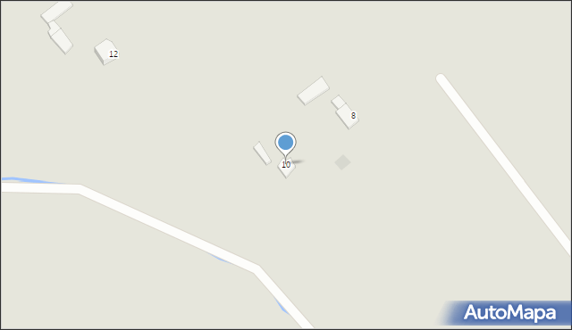 Warka, Sadowa, 10, mapa Warka