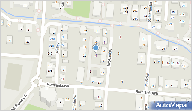 Warszawa, Sarenki, 4, mapa Warszawy