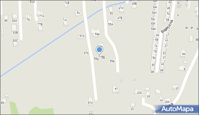 Wieliczka, Sadowa, 59h, mapa Wieliczka