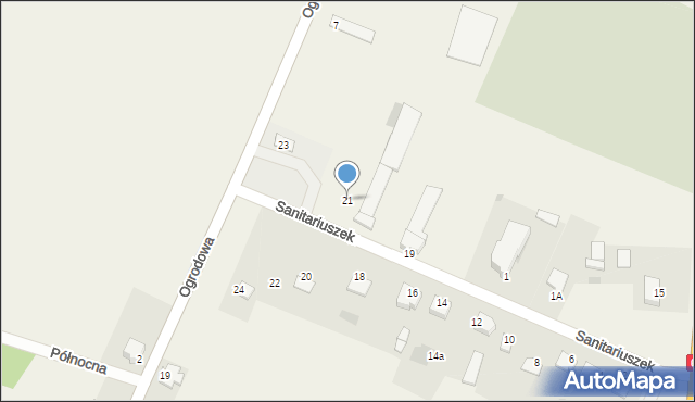 Wiśniew, Sanitariuszek, 21, mapa Wiśniew