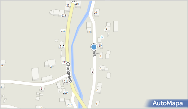 Wojcieszów, Sadowa, 3, mapa Wojcieszów