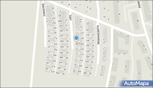 Wrocław, Sari Ady, 19, mapa Wrocławia