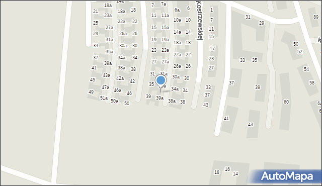 Wrocław, Sari Ady, 37a, mapa Wrocławia