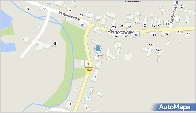 Wrocław, Samotworska, 4, mapa Wrocławia