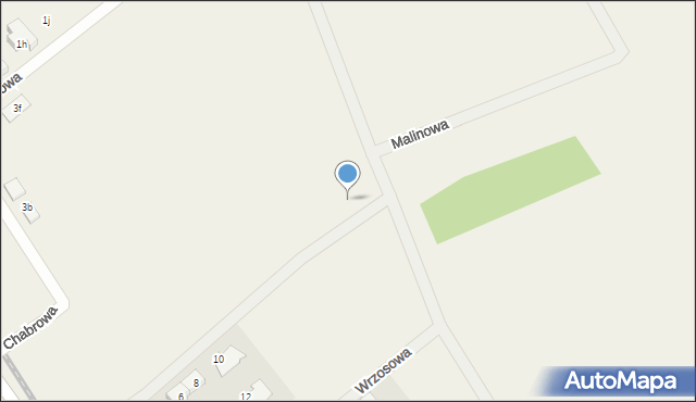 Żarowo, Sasankowa, 11, mapa Żarowo