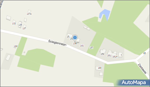 Bilcza, Ściegiennego Piotra, ks., 139, mapa Bilcza