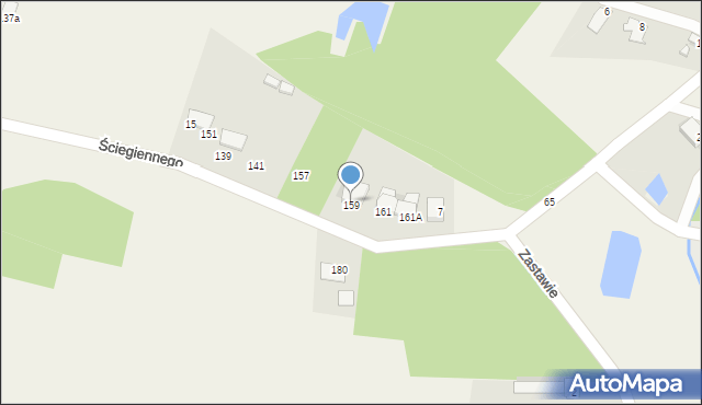 Bilcza, Ściegiennego Piotra, ks., 159, mapa Bilcza