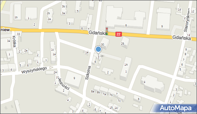 Dobiegniew, Ściegiennego Piotra, ks., 1, mapa Dobiegniew
