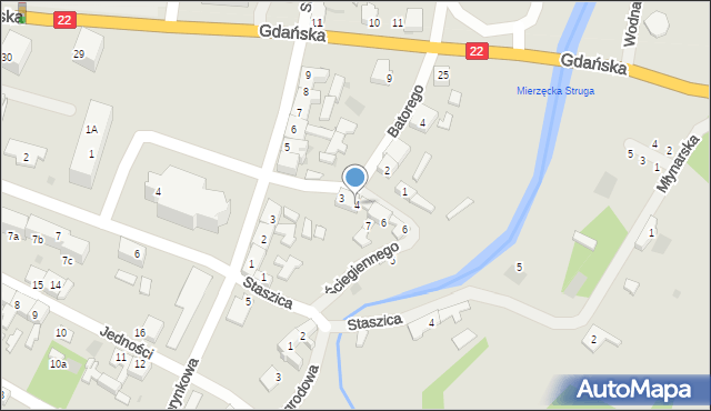 Dobiegniew, Ściegiennego Piotra, ks., 4, mapa Dobiegniew