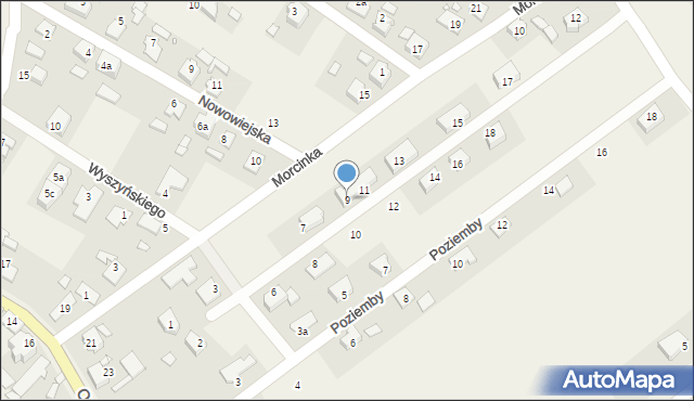 Dobrzeń Wielki, Scheitzy, ks., 9, mapa Dobrzeń Wielki