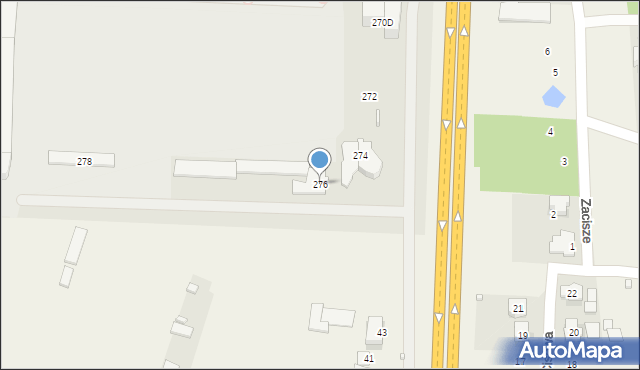 Kielce, Ściegiennego Piotra, ks., 276, mapa Kielc