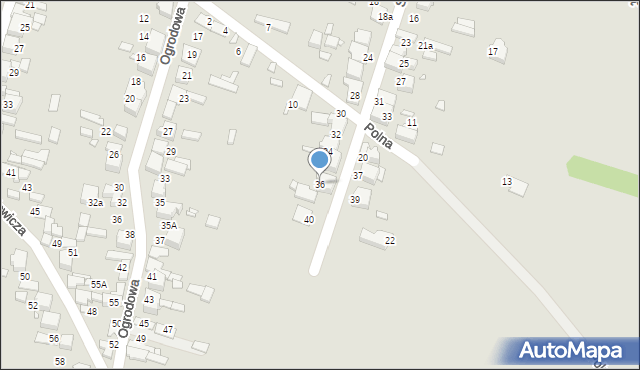 Kłobuck, Ściegiennego Piotra, ks., 36, mapa Kłobuck