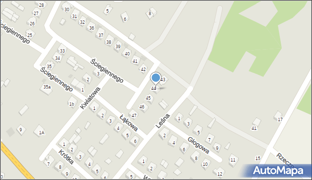 Morawica, Ściegiennego Piotra, ks., 50, mapa Morawica