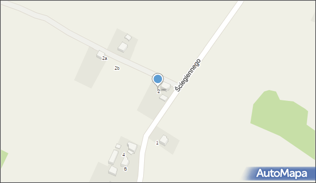 Płaza, Ściegiennego Piotra, ks., 2, mapa Płaza