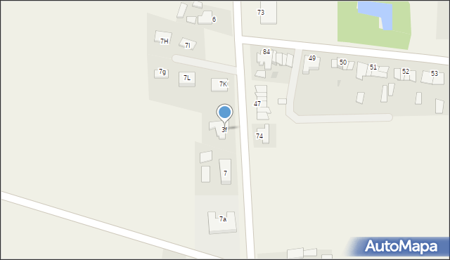 Ściborze, Ściborze, 3f, mapa Ściborze