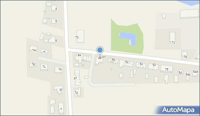 Ściborze, Ściborze, 49, mapa Ściborze