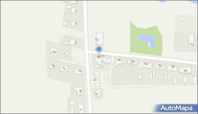 Ściborze, Ściborze, 84, mapa Ściborze