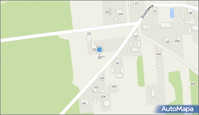 Ścichawa, Ścichawa, 32b, mapa Ścichawa