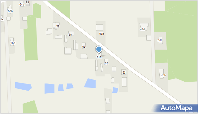 Ścichawa, Ścichawa, 61a, mapa Ścichawa