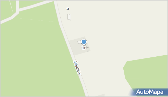 Ściechów, Ściechów, 18, mapa Ściechów