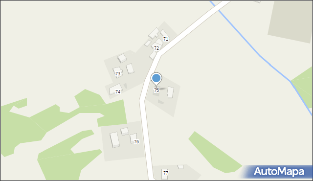 Ściechów, Ściechów, 75, mapa Ściechów