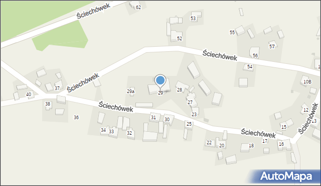 Ściechówek, Ściechówek, 29, mapa Ściechówek