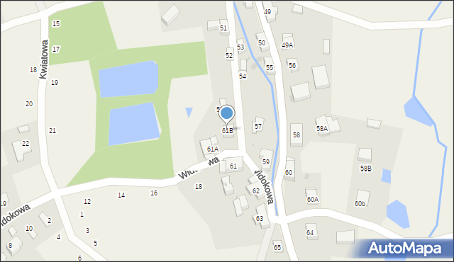 Ścięgny, Ścięgny, 61B, mapa Ścięgny