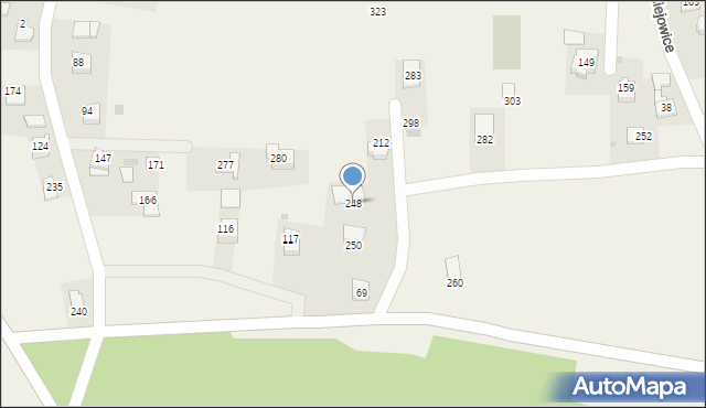 Ściejowice, Ściejowice, 248, mapa Ściejowice