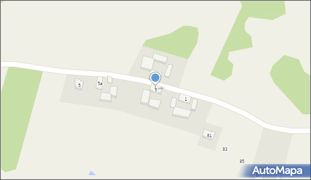 Ścienne, Ścienne, 3, mapa Ścienne