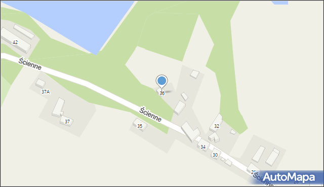 Ścienne, Ścienne, 36, mapa Ścienne