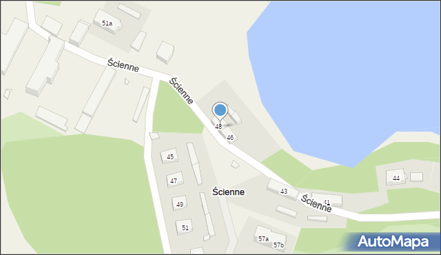 Ścienne, Ścienne, 48, mapa Ścienne