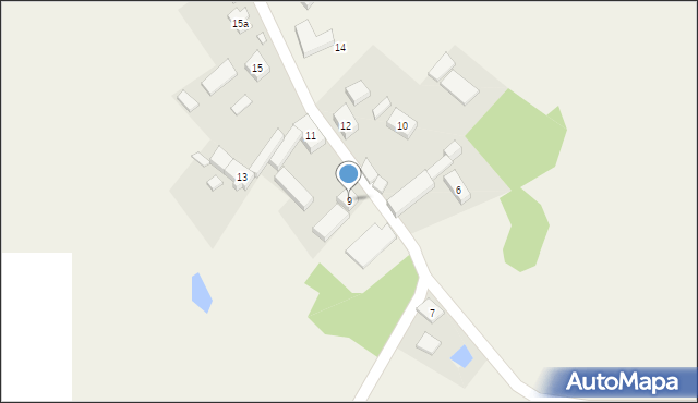 Ścienne, Ścienne, 9, mapa Ścienne