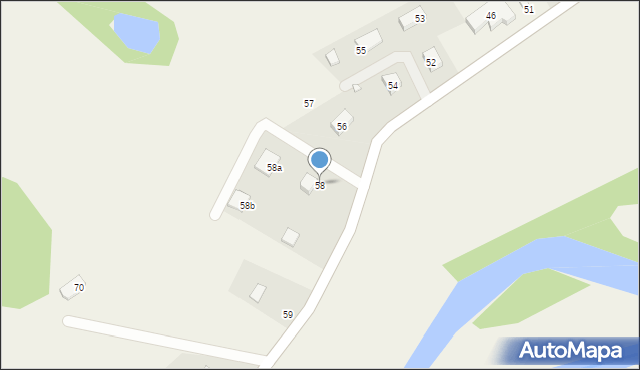 Ścinawica, Ścinawica, 58, mapa Ścinawica