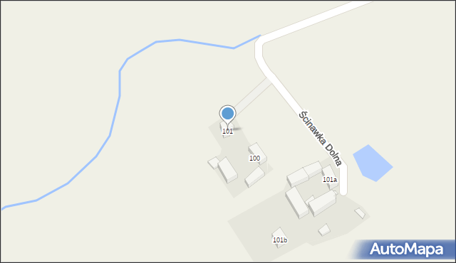 Ścinawka Dolna, Ścinawka Dolna, 101, mapa Ścinawka Dolna