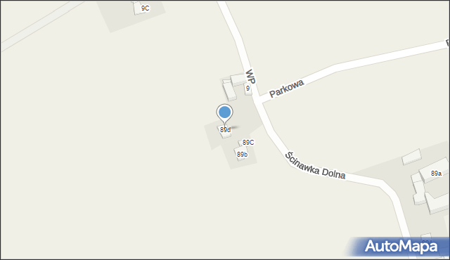 Ścinawka Dolna, Ścinawka Dolna, 89d, mapa Ścinawka Dolna