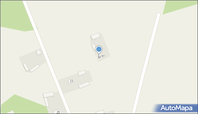 Ściony, Ściony, 34, mapa Ściony