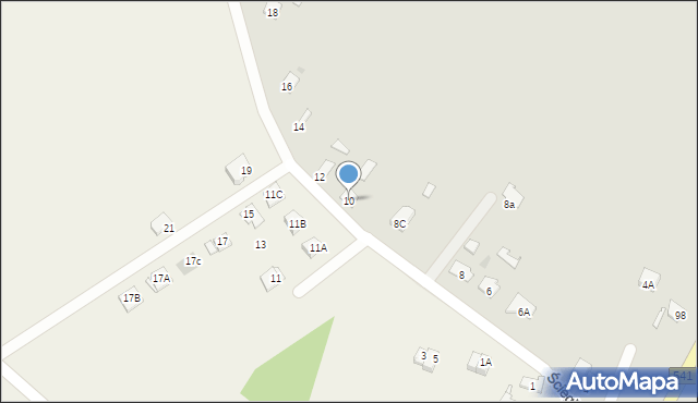 Sierpc, Ściegiennego Piotra, ks., 10, mapa Sierpc