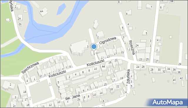 Skarszewy, Ściegiennego Piotra, ks., 1, mapa Skarszewy