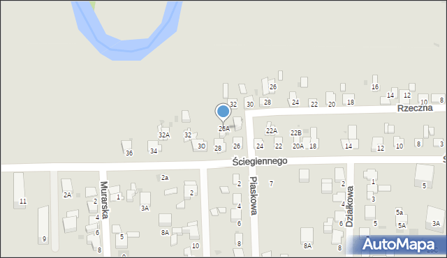 Starogard Gdański, Ściegiennego Piotra, ks., 26A, mapa Starogard Gdański