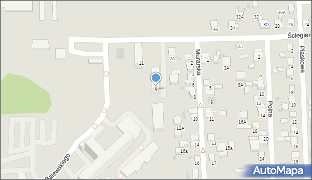 Starogard Gdański, Ściegiennego Piotra, ks., 9, mapa Starogard Gdański