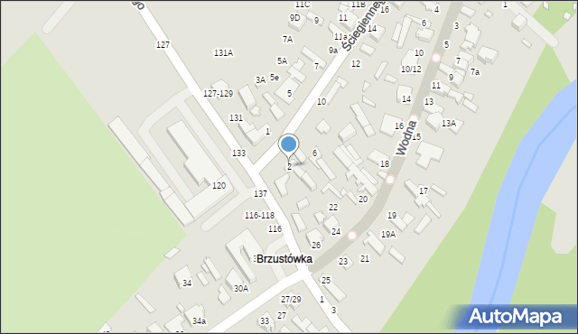 Tomaszów Mazowiecki, Ściegiennego Piotra, ks., 2, mapa Tomaszów Mazowiecki