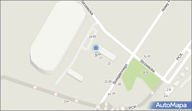 Tomaszów Mazowiecki, Ściegiennego Piotra, ks., 29, mapa Tomaszów Mazowiecki